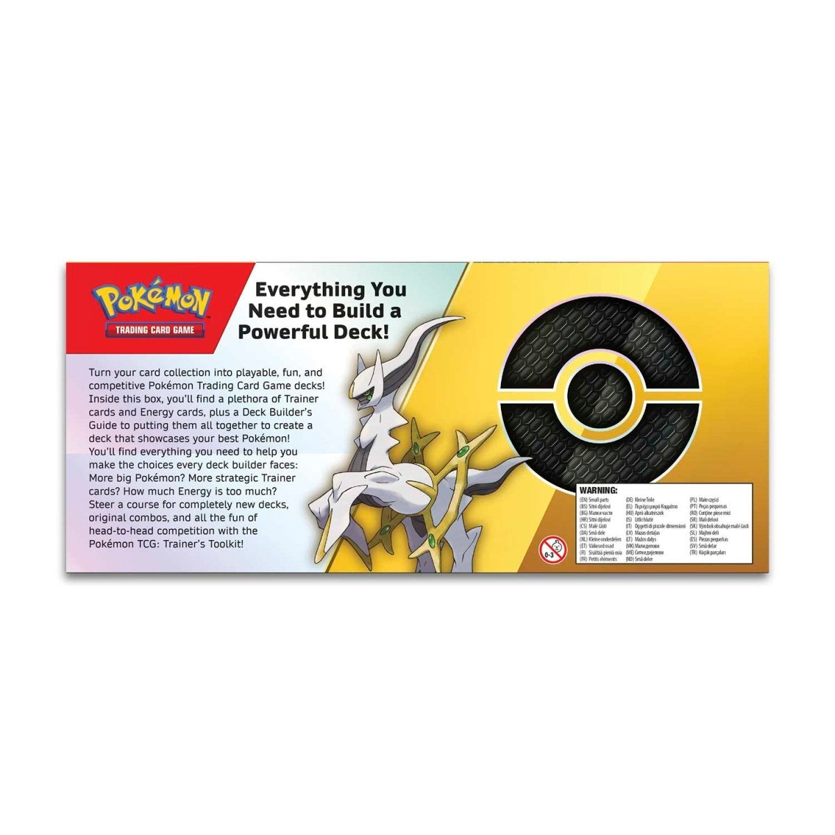 Trainer Toolkit 2023 - 4 Booster Packs, 50 Card Deck, and Accessories