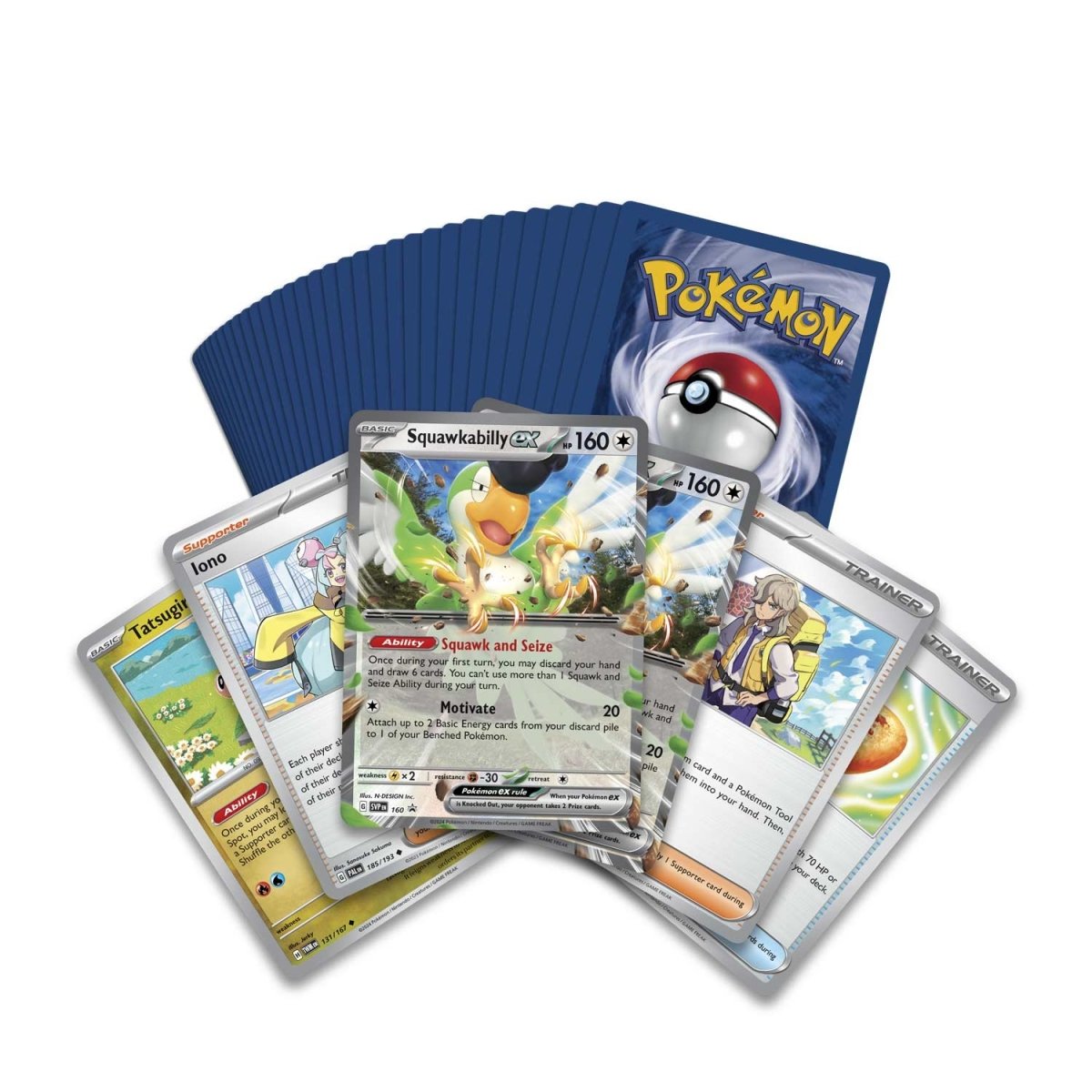 Trainer Toolkit 2024 - 4 Booster Packs, 50 Card Deck, and Accessories