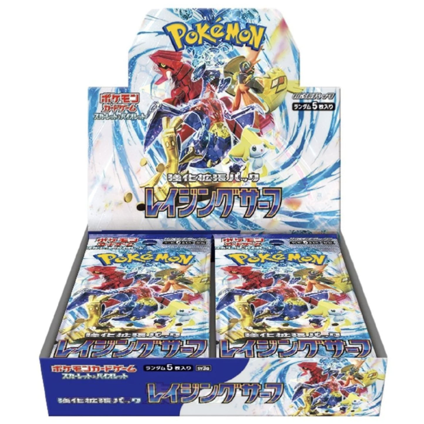 Raging Surf Japanese Booster Box (30 packs 5 Cards per pack)