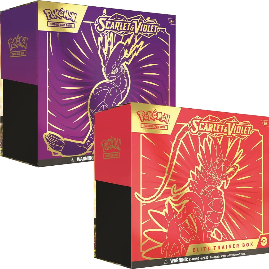 Scarlet & Violet Elite Trainer Box Miraidon or Koraidon