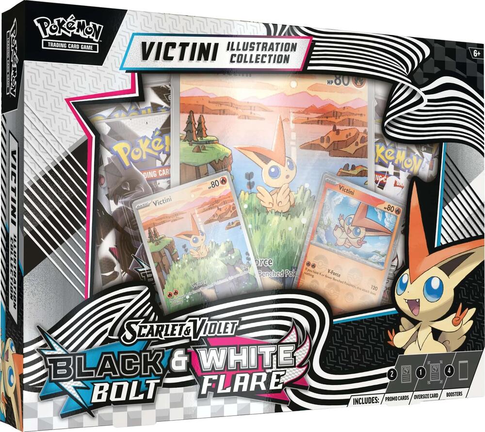 Victini Illustration Collection Black and White (Limit 1 per Person)