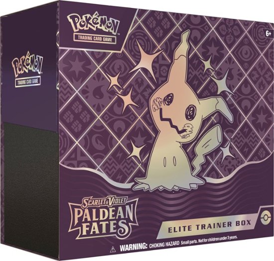 Scarlet & Violet: Paldean Fates Elite Trainer Box (9 Packs Pokemon Cards 10 Cards per Pack)