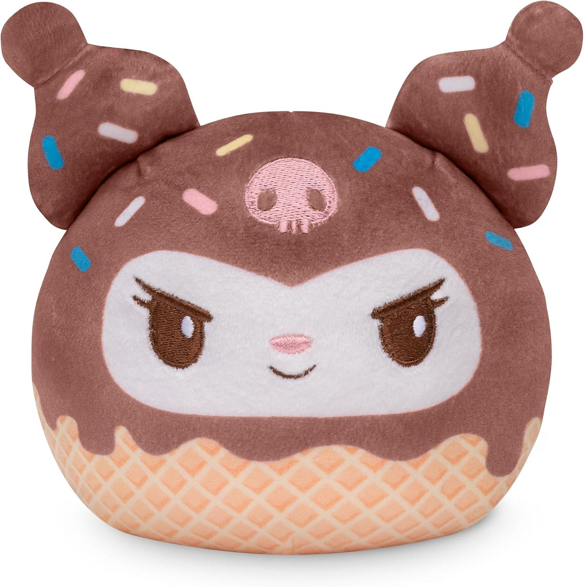 Sanrio Kuromi Ice Cream Reversible Plushie 4"