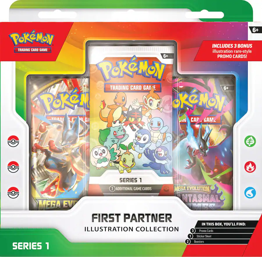 Pokemon First Partner Illustration Collection (Limit of 1)