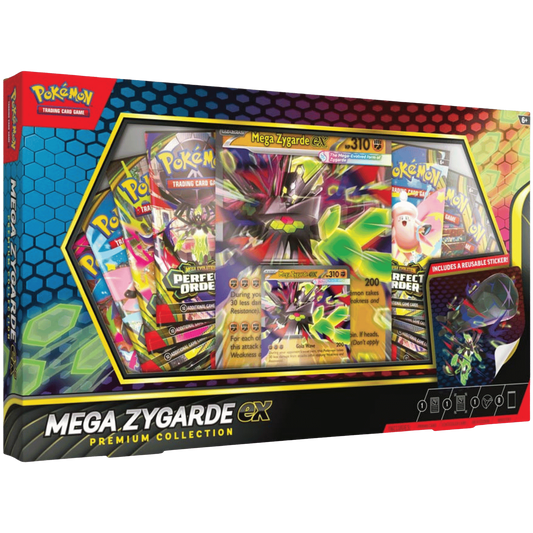 Mega Zygarde Ex Premium Collection Box Limit of 1 Per Person