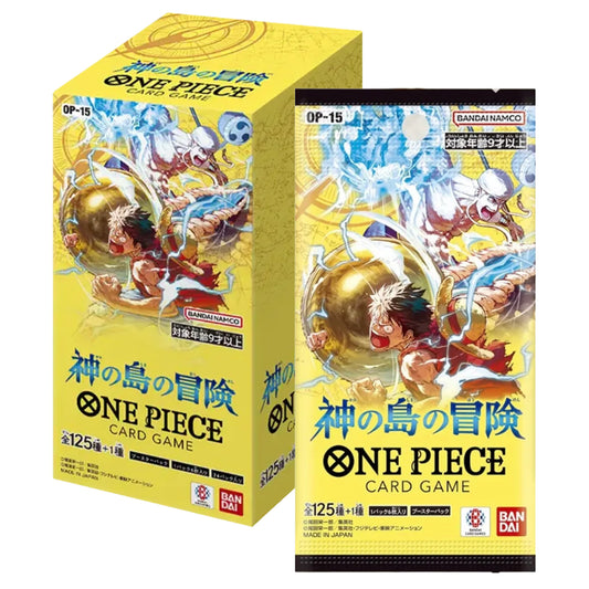 One Piece OP-15 Adventure on Kami's Island Japanese Booster Box or Booster Pack