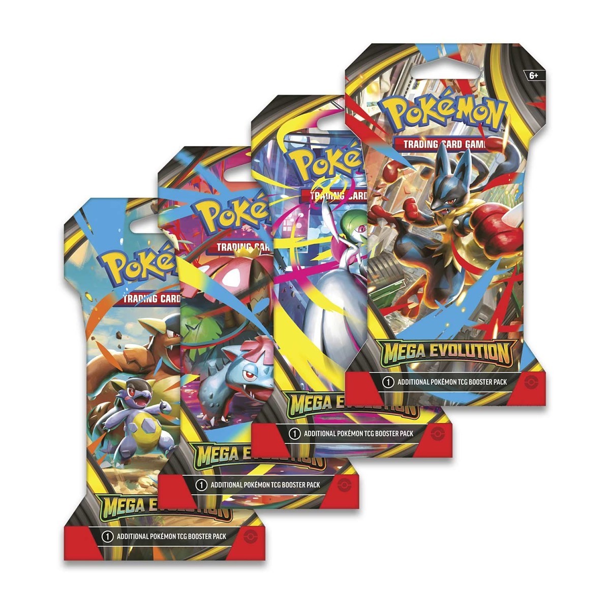 Mega Evolutions Sleeved Booster