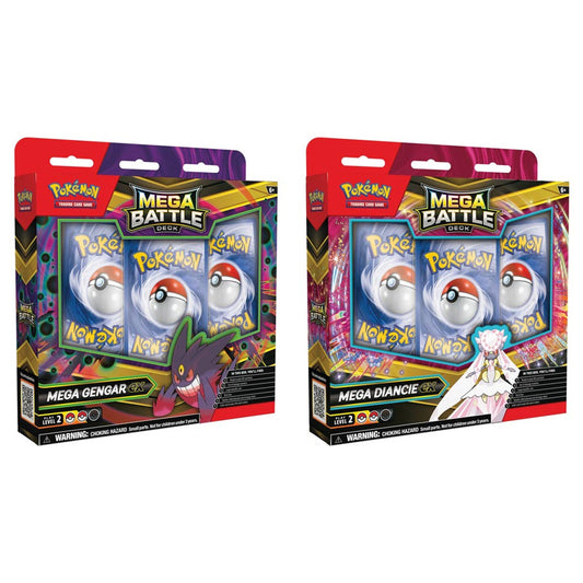 Mega Gengar or Mega Diancie Mega Battle Deck Limit of 1 per person