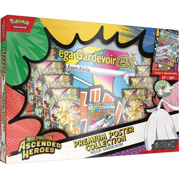 Pre-Order Ascended Heroes Poster Collection Gardevoir or Lucario (Limit of 1 per Person)