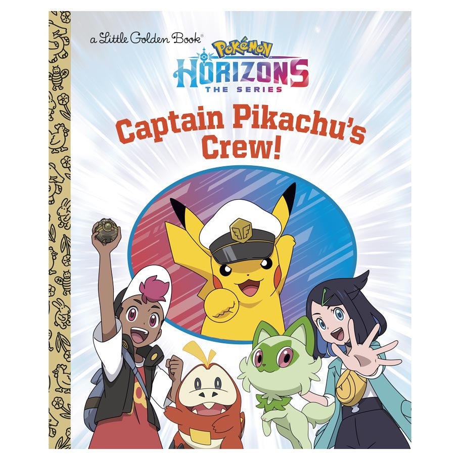 Little Golden Book Captain Pikachu