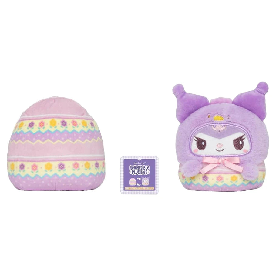 Sanrio Kuromi Easter Egg Reversible Plush 4"