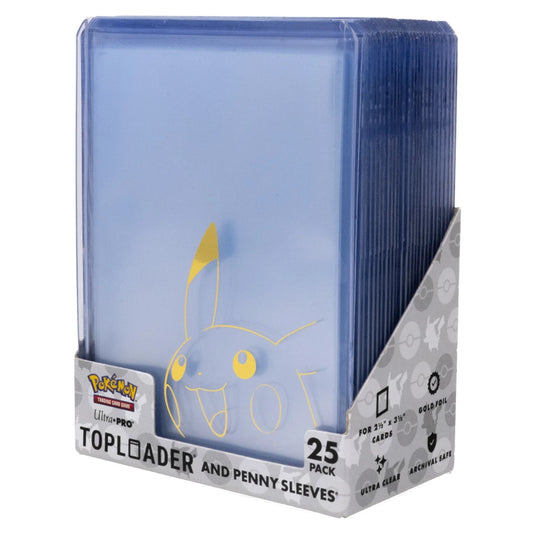 Ultra Pro Toploader Pikachu and Penny Sleeves Combo 25 Count