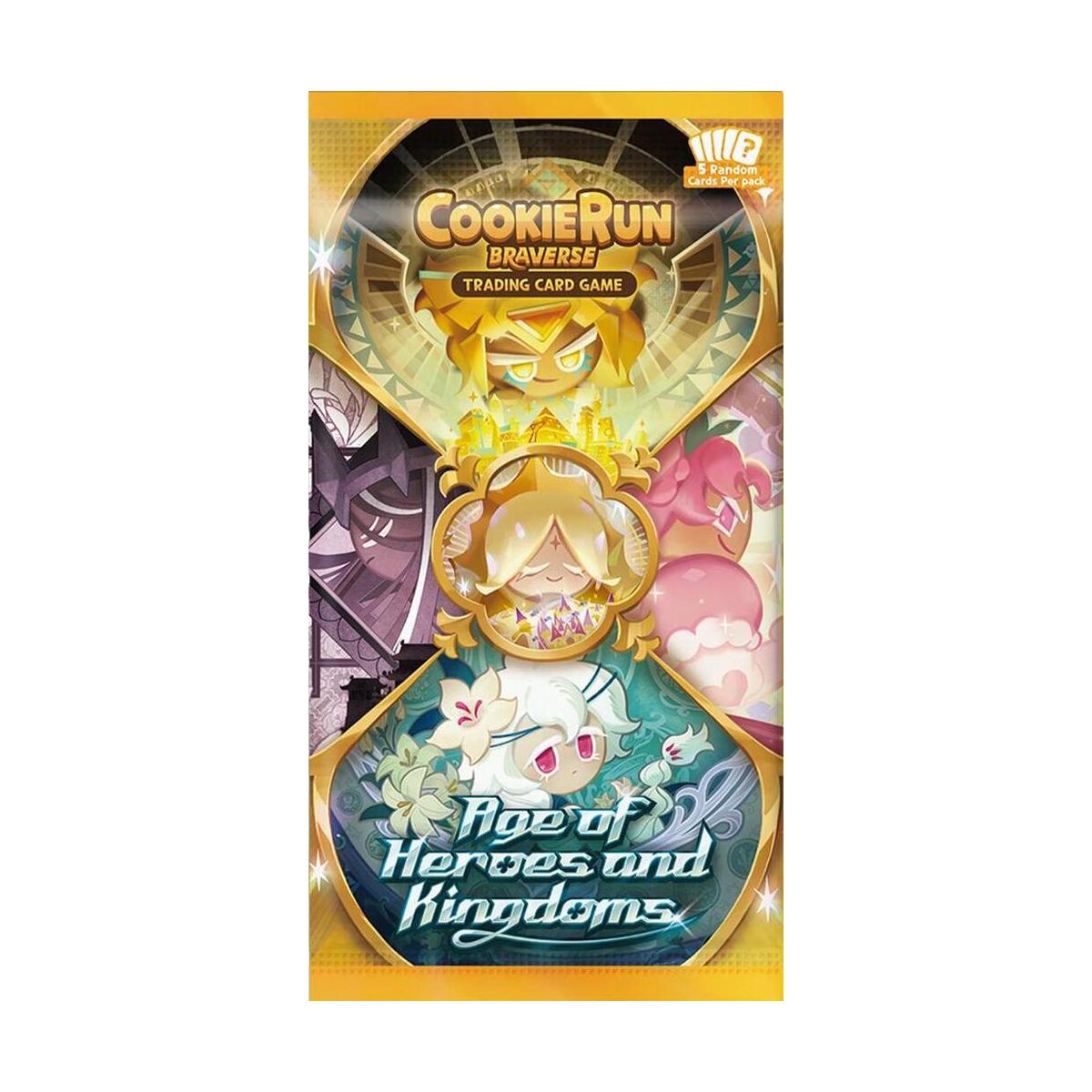 Cookie Run Age of Heroes and Kingdoms Booster Pack or Booster Box