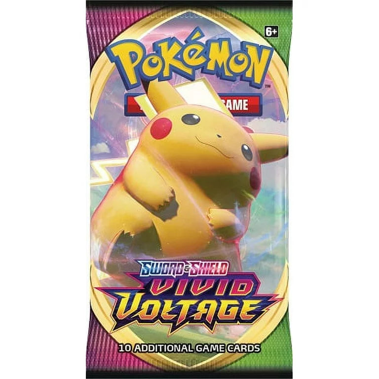 Sword & Shield: Vivid Voltage Pokemon Card Pack (10 Cards)