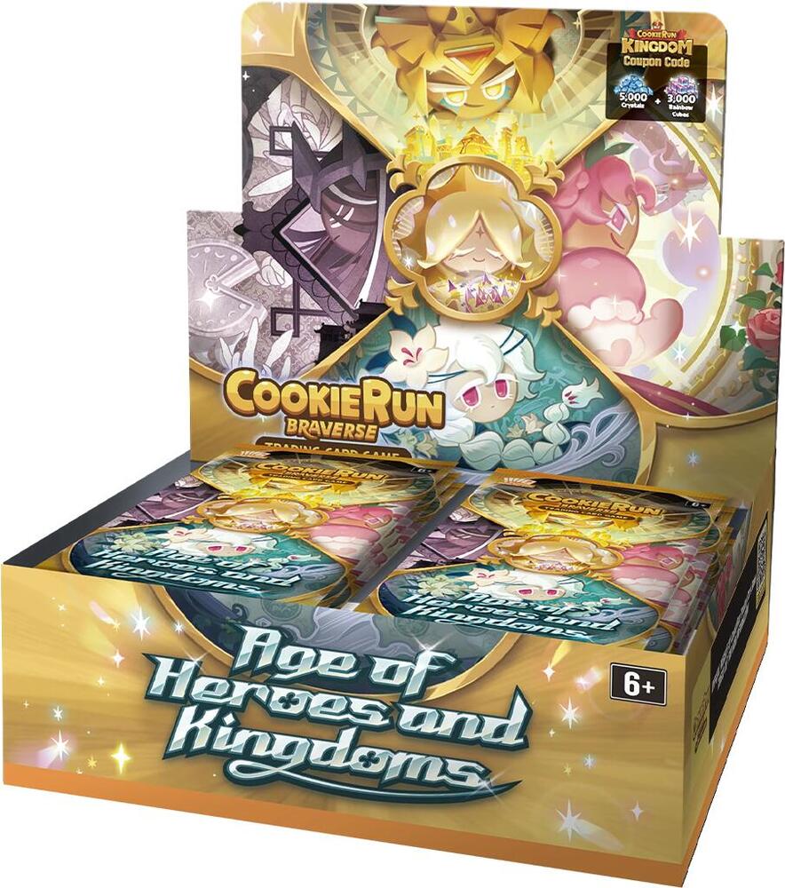 Cookie Run Age of Heroes and Kingdoms Booster Pack or Booster Box