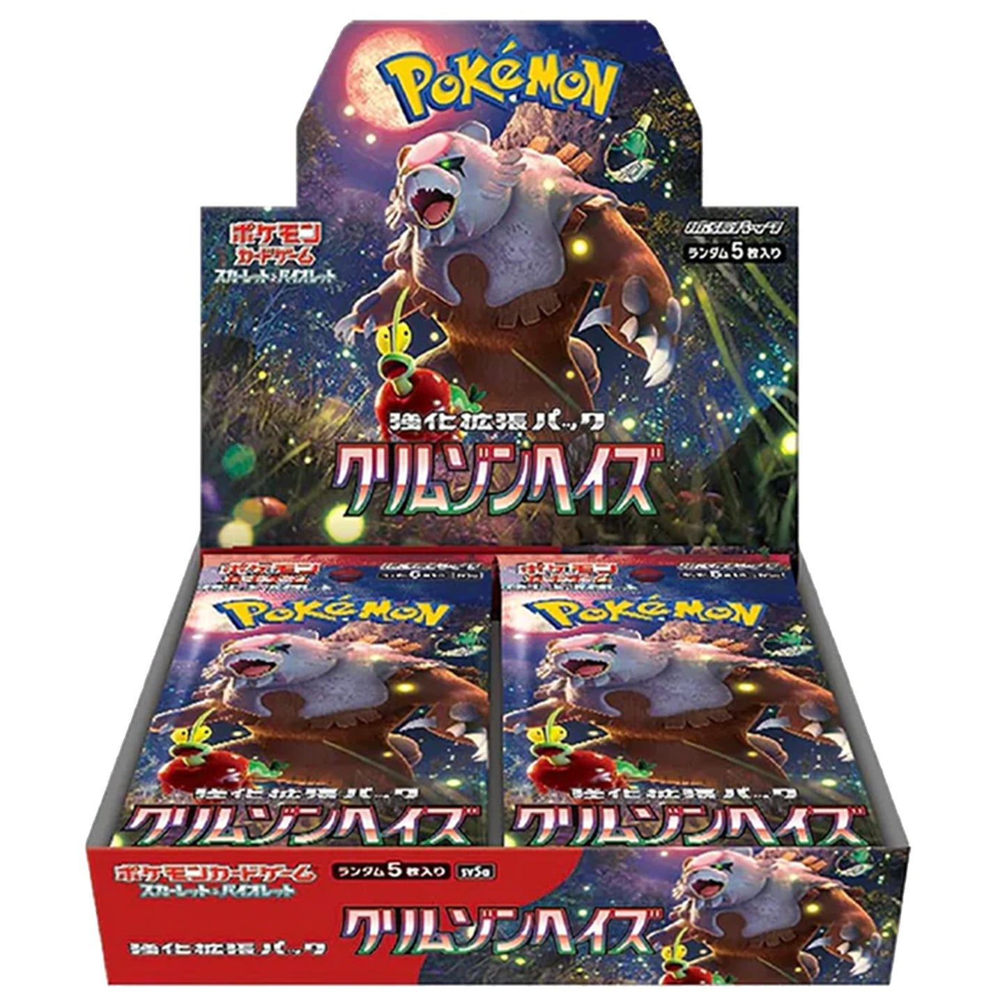 Crimson Haze Japanese Booster Box (30 Packs and 5 Cards per Pack)