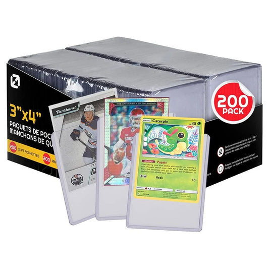 Evo Retro Toploader & Penny Sleeve Combo Pack 200 Count